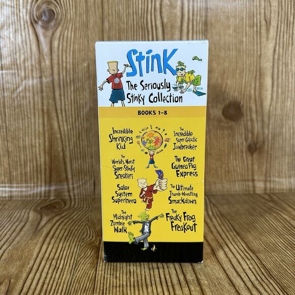 The Seriously Stink Collection 8 Book Set by Megan McDonald Box Set - Picture 2 of 7